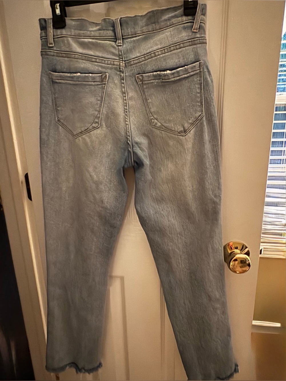 Kensie Vintage Luxe Straight Leg Jeans - Light Blue Size 2 - Picture 7 of 7